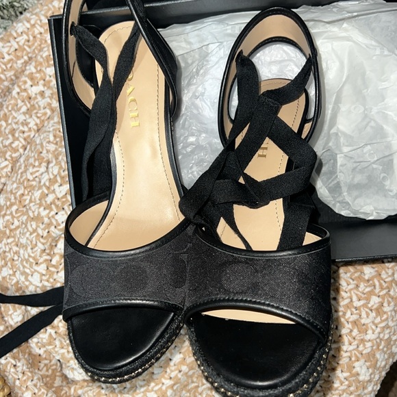 COACH Espadrilles Beautiful Logo - Picture 3 of 8